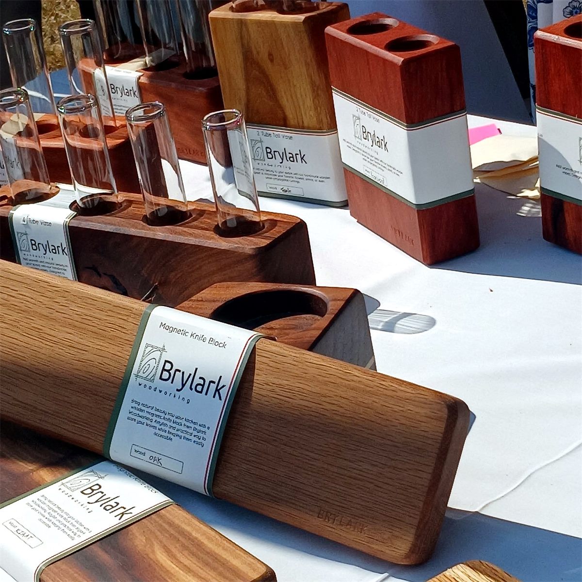 Woodwork crafts at St George's Annual Craft Market